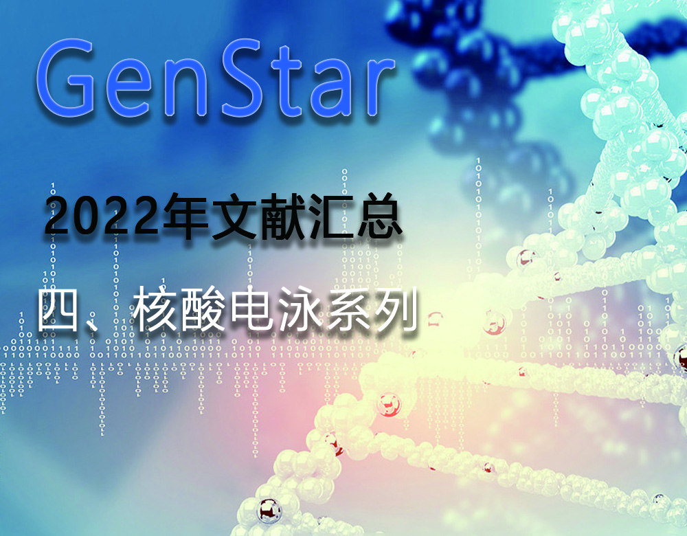 GenStar 2022年文獻(xiàn)匯總（四、核酸電泳系列）